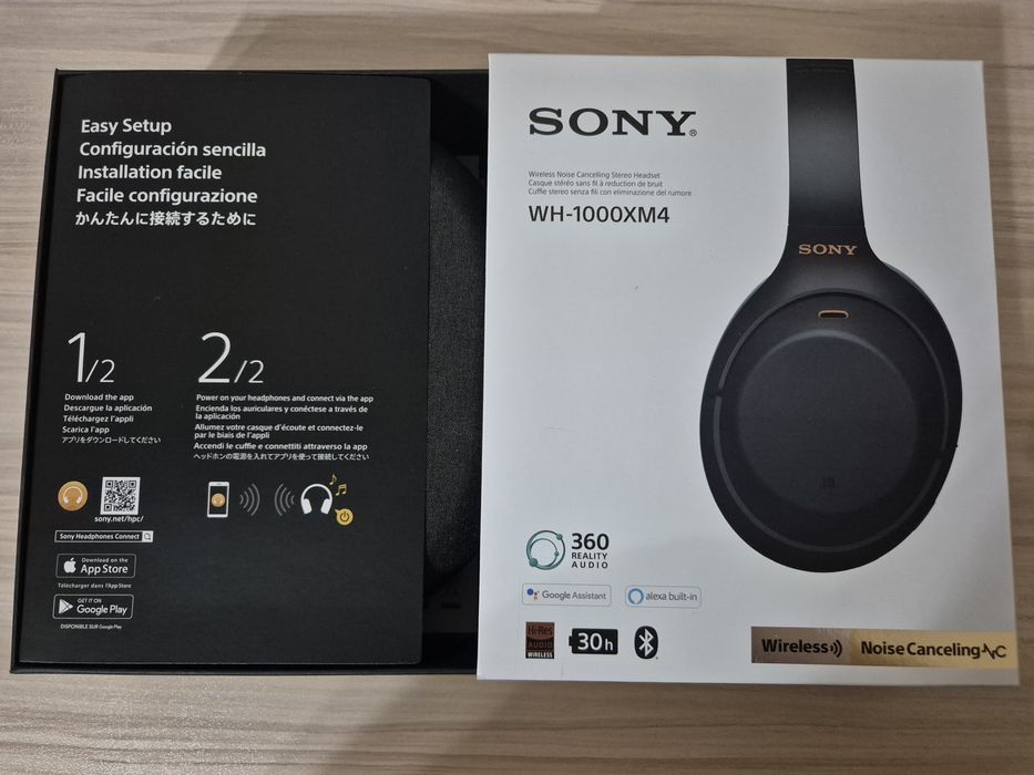 Căști Sony WH-1000XM4 Black