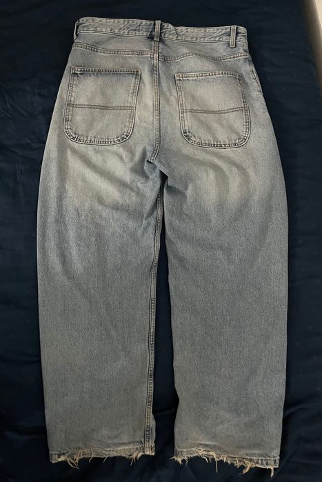 Blugi albastri BERSHKA