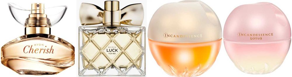 AVON - TTA Today,Far Away,Attraction,Premiere Luxe,Rare Pearls