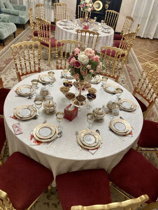 Prokat stol stul chinni Прокат стол стул посуда