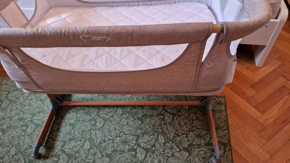 Patut co-sleeper 4 in 1 Smart Bed, Beige, MoMi