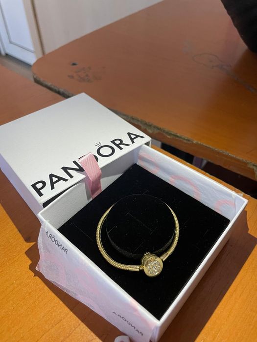 Brățara Pandora, placată cu aur de 18K