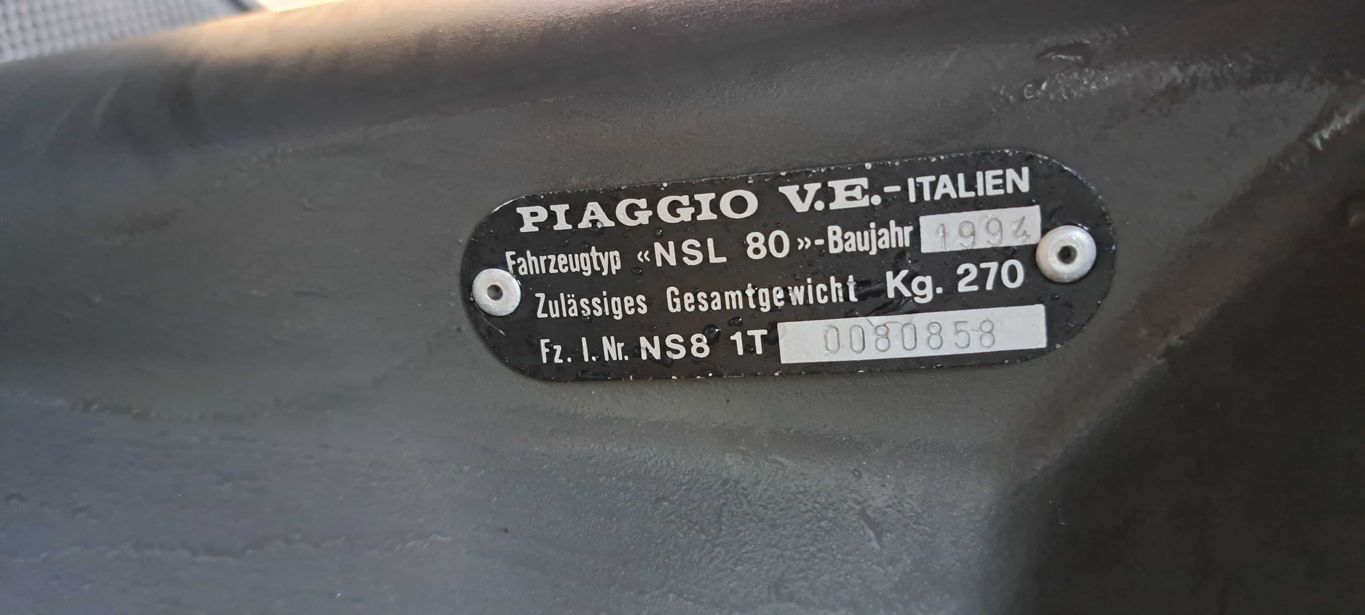 Piaggio Sfera 80cc Original / 1994 / Vintage Scooter / Import Germania