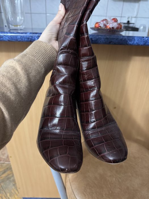 Cizme zara, marimea 35, piele naturala