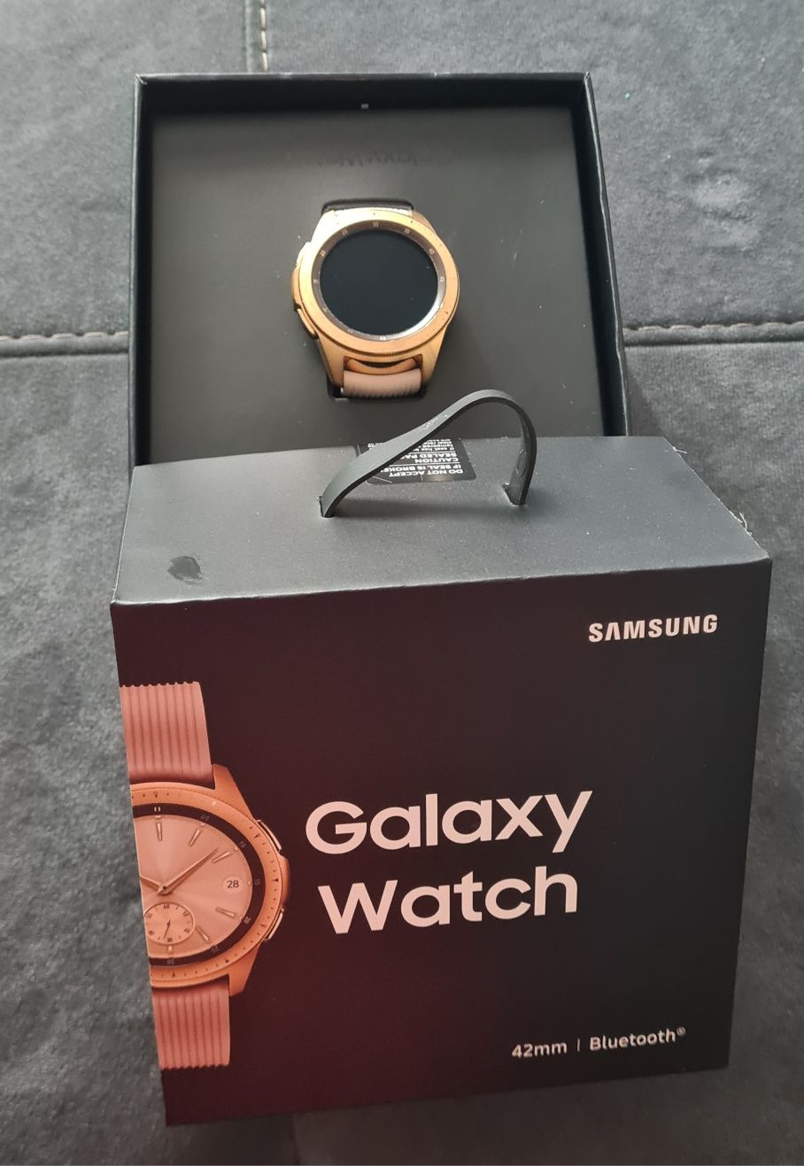 Samsung galaxy watch rose gold