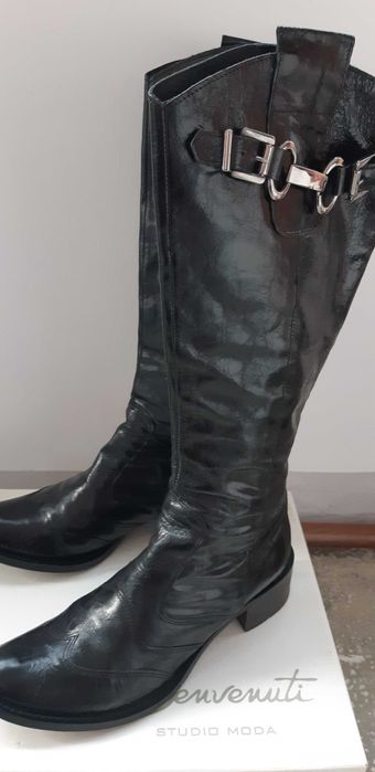 Cizme de piele naturala