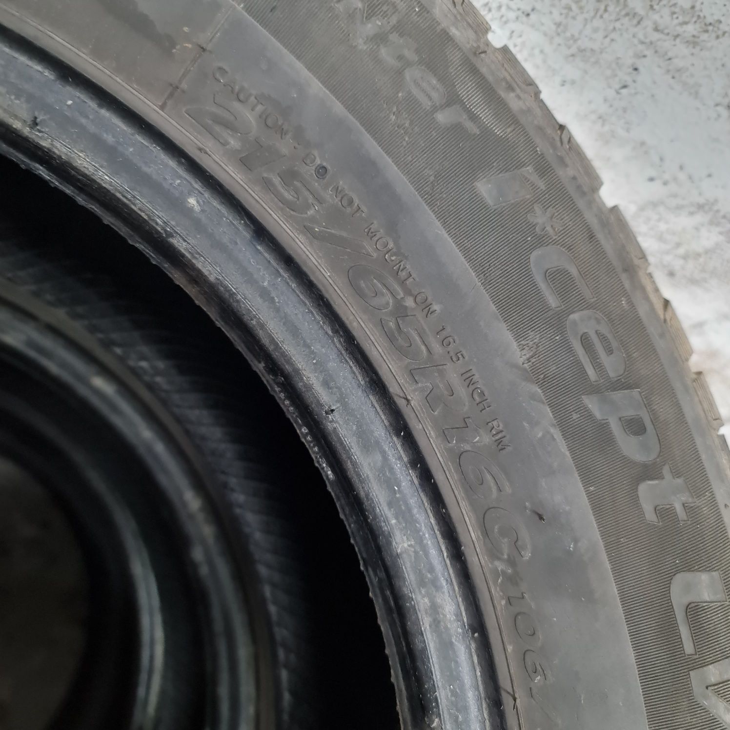 4x 215/65/16C M+S HANKOOK 2019 7MM Stare impecabila