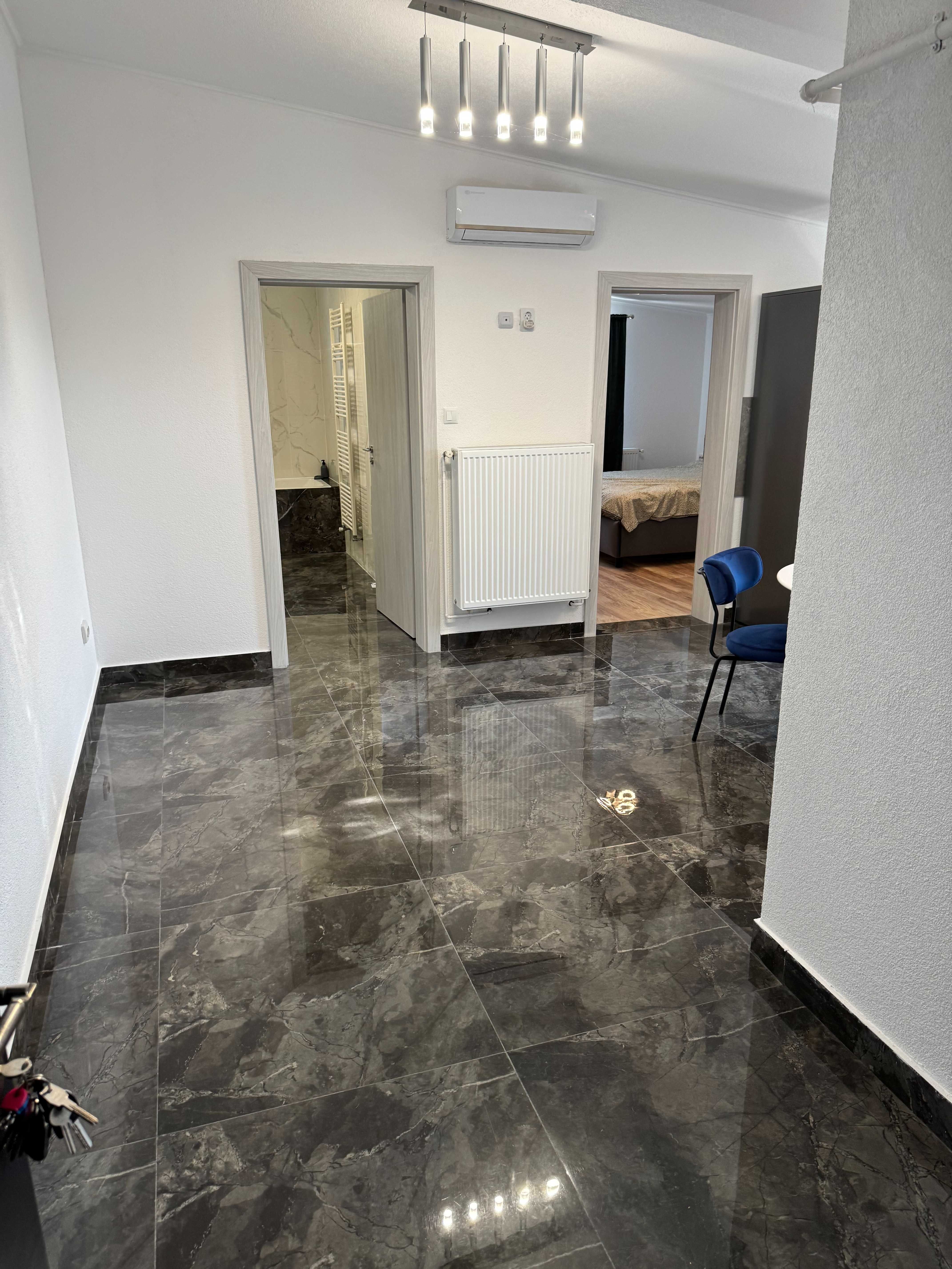 vand apartament finisat, in bloc nou