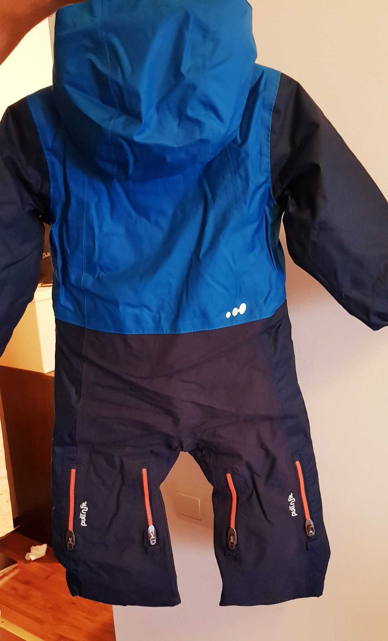 Costum săniuș / schi XWARM PULL'N FITT albastru - Decathlon
