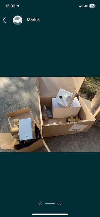 Centrala termica pe gaz, condensare Vaillant 35kw nou nouta