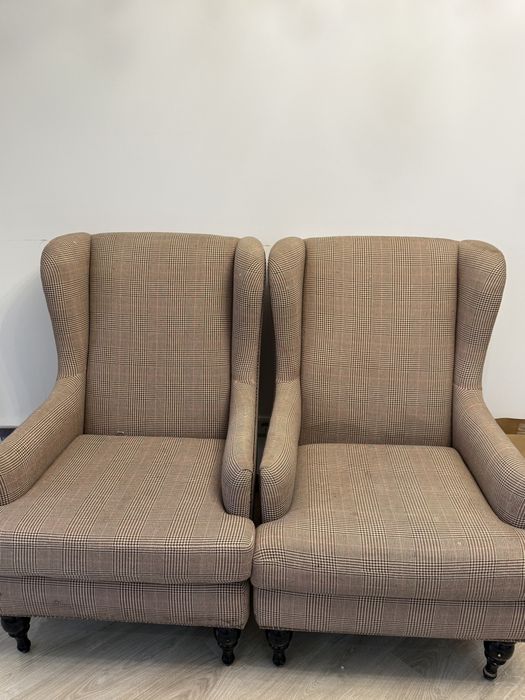 Продам 3 кресла коричневые