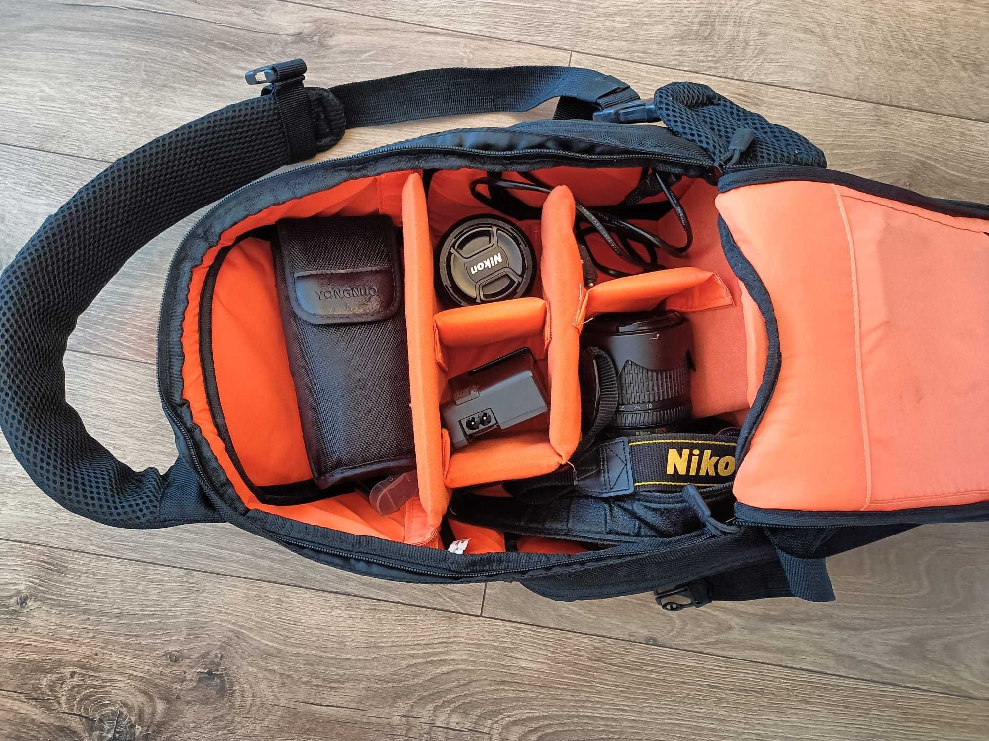 Nikon 7200 plus obiective,blitz si geanta transport