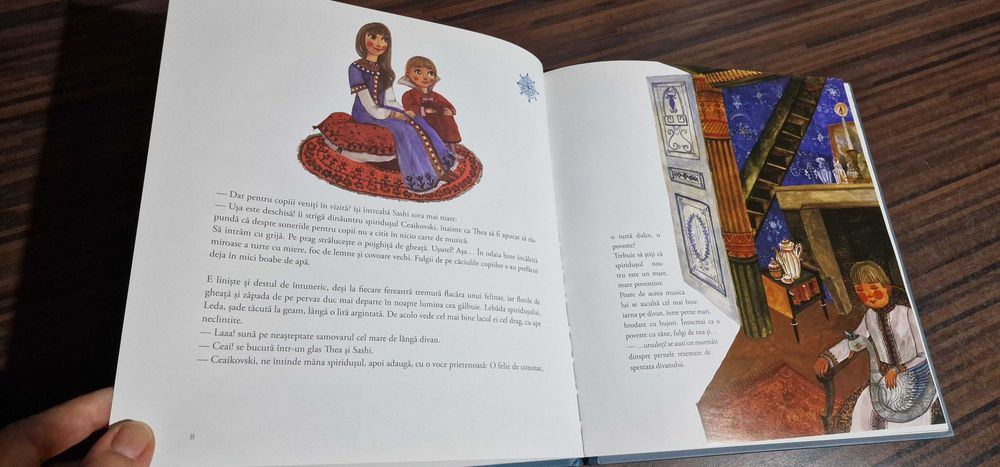 Ceaikovski si dansul notelor de argint – carte + CD, educatie muzicala