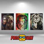 Poster Bob Marley cu Efect 3D - Trei Imagini In Acelasi Poster
