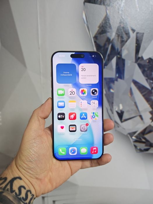 iPhone 16 Pro Max Gold 100%Bat Garanție impecabil totul original