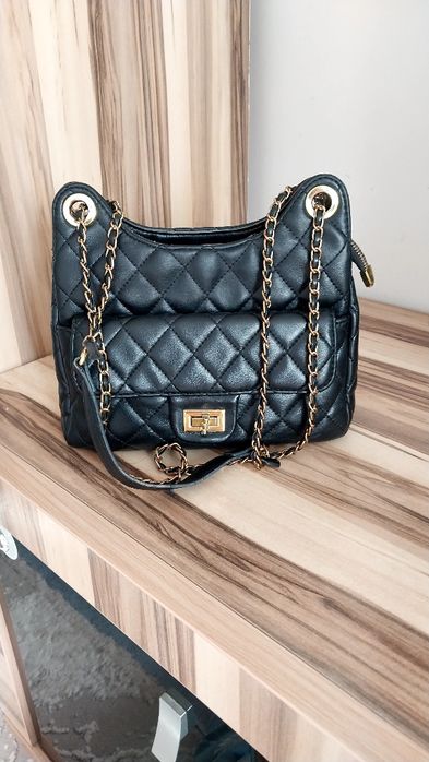 Сумка черная б/у