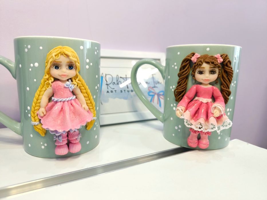 Чаши с полимерна глина