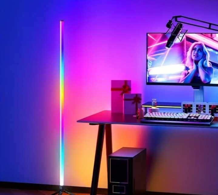 Lampadar rgb cu telecomanda superb