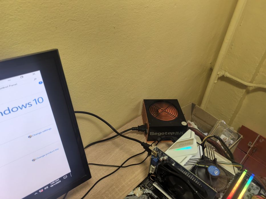 Kit i5 10600k placa baza memorie ram 2X8=16g 3000mh rgb