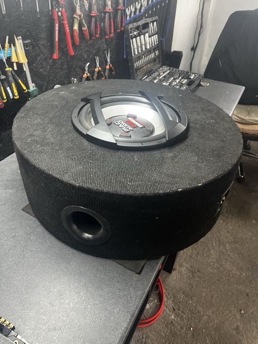 Incinta custom, Subwoofer, amplificator, condensator