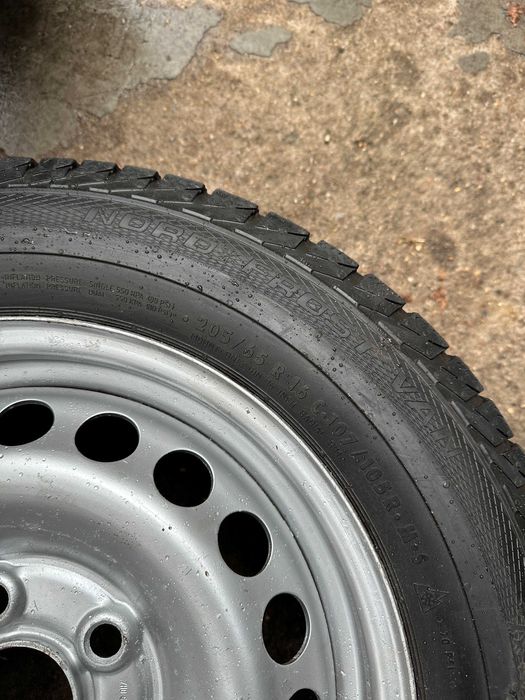 4бр. OEM железни джанти 16" VW Transporter T5, T6