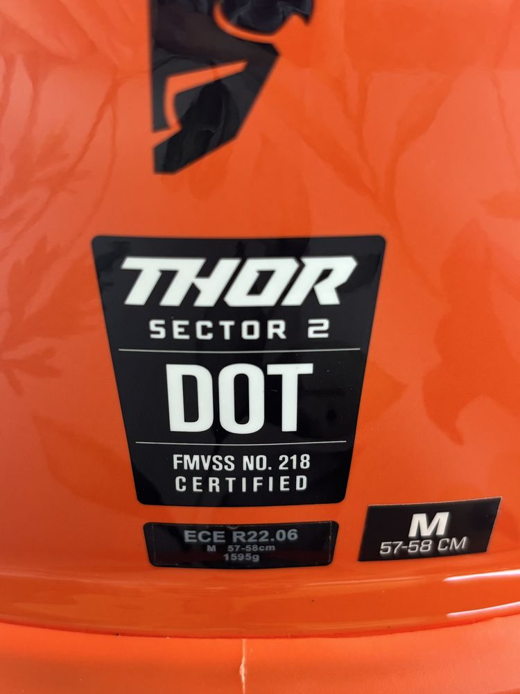 Vand casca enduro thor sector 2 carve marinea M