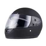Casca moto/scuter Full face, cu viziera, marime universala, neagra