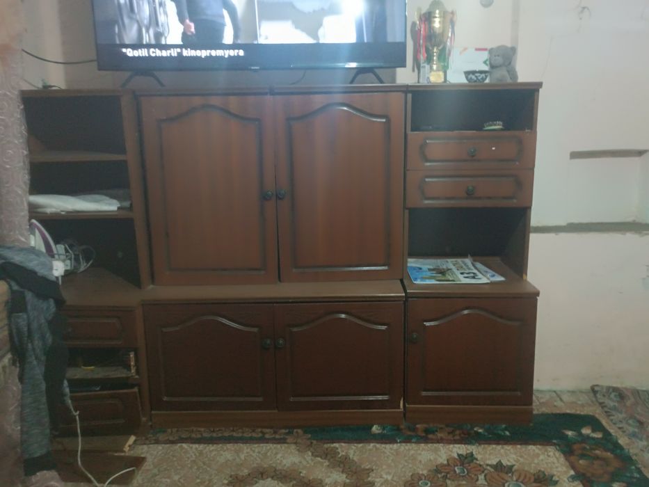 Komplekt shkaf va  javonlar holati oʻrta