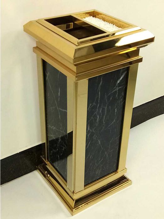 мраморная урна с пепельницей