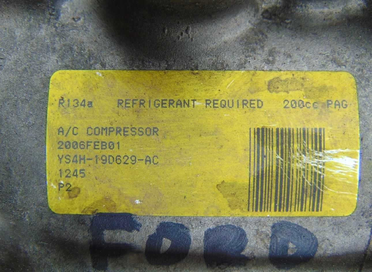 Compresor AC Mazda 2 1.6TDCi YS4H-19D629-AC