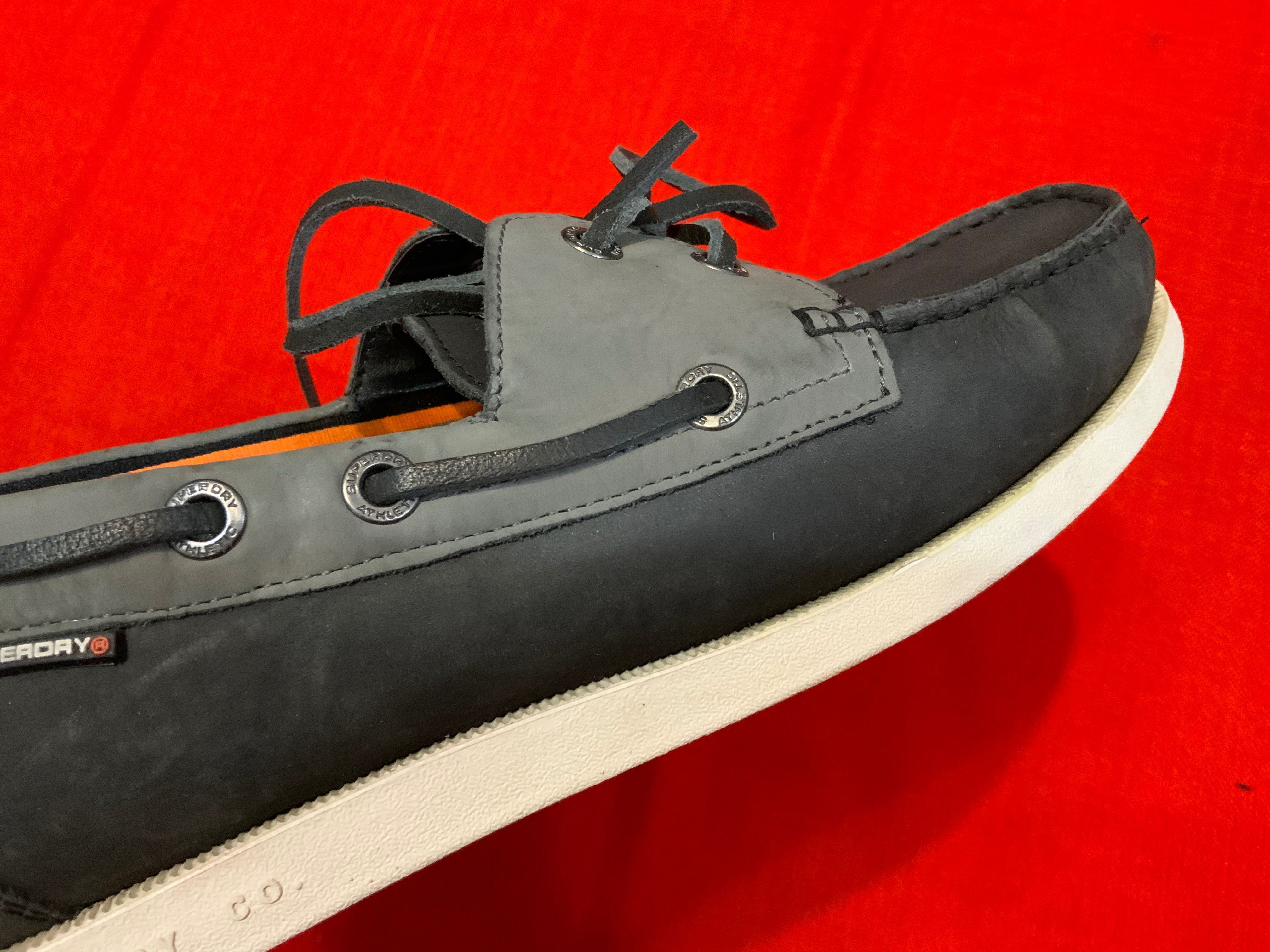 Superdry-оригинални мокасини 43-43,5 размер