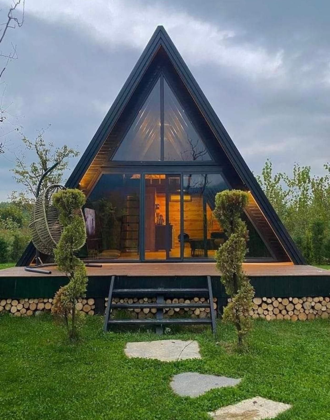 Cabane Afrem din lemn