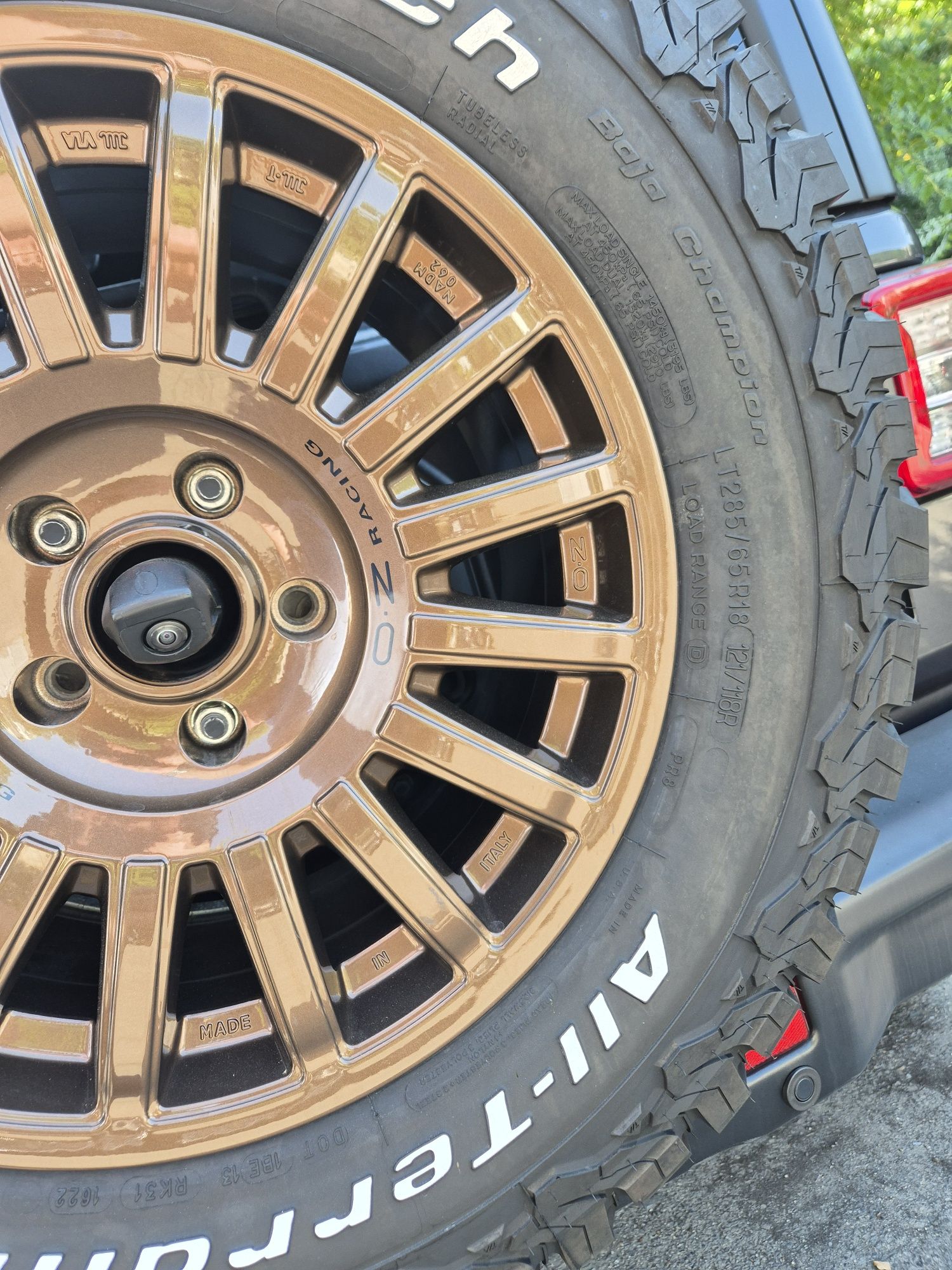 Anvelope BfGoodrich 285/65 R18 si jante OZ Rally Raid 18"