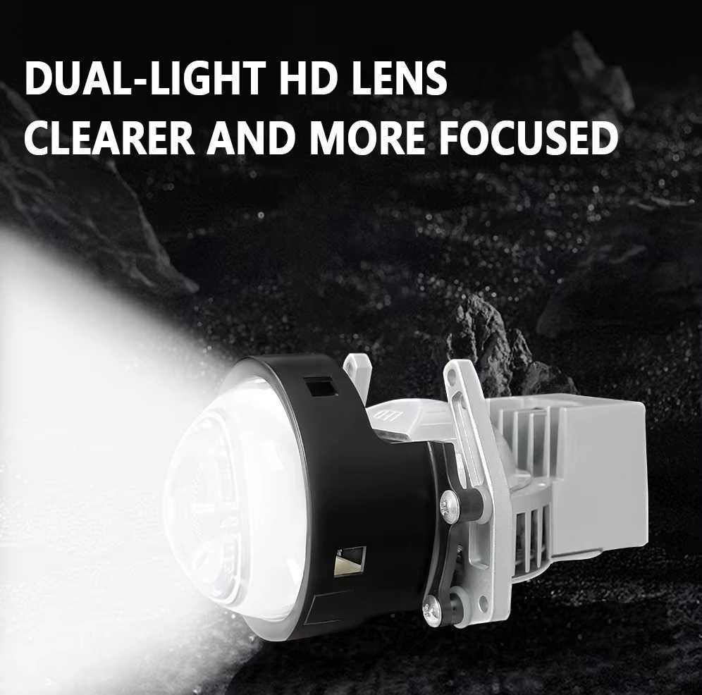 Bi-LED лупи за вграждане ,3 инча, 120W, 2бр