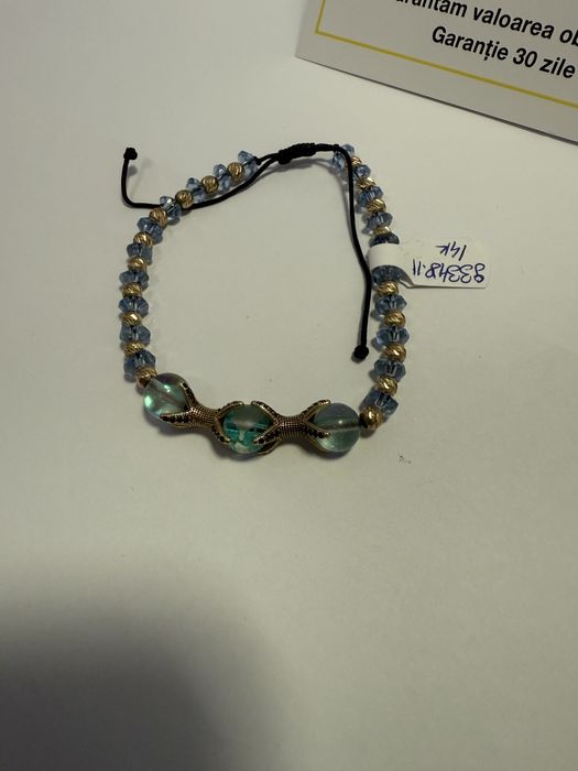 Bratara cu bilute (vl) star amanet