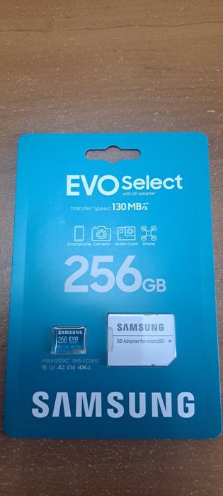 microSDXC Samsung EVO Select 256 карта памяти
