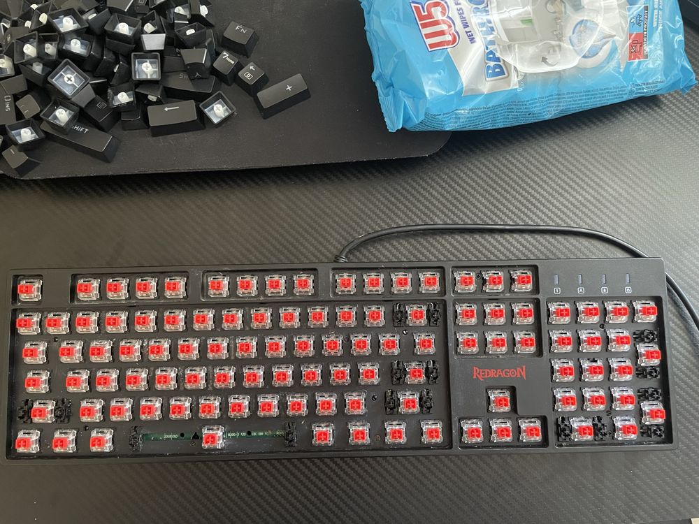 Tastatura mecanica Redragon Surara Red switch