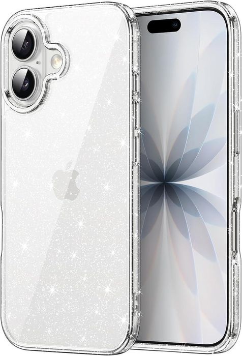 Блестящ кейс glitter case за apple iphone 17