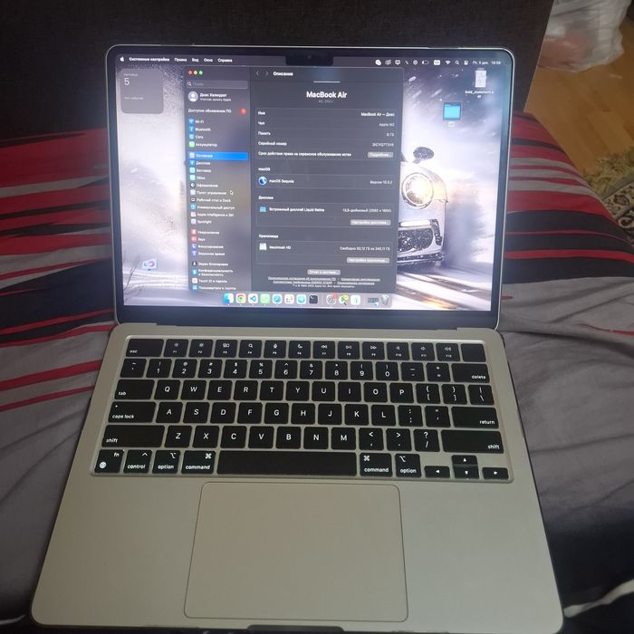 Macbook Air M2 2022год