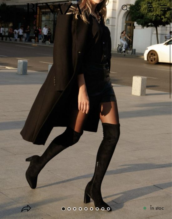 Cizme peste genunchi BENAZA