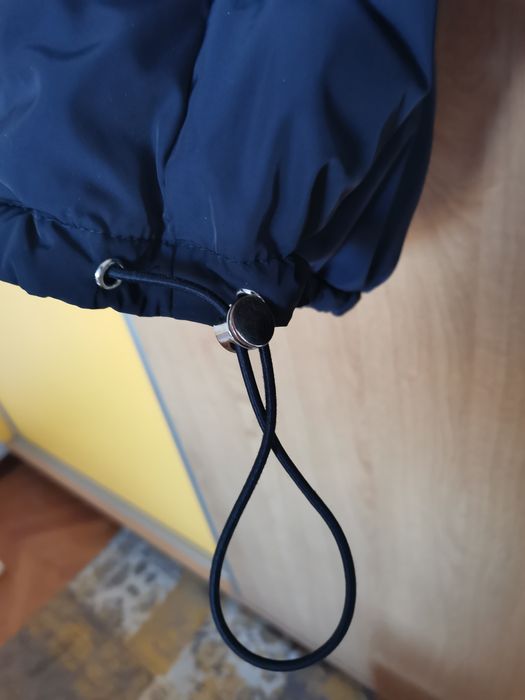 Jacheta/geaca vatuita H&M XS, guler inalt, talie scurta