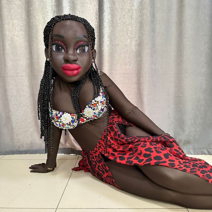 Ростовые куклы 18+ Мулатка стрипкуклы