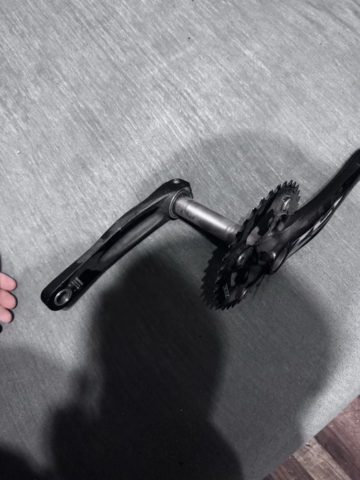 RockShox Sektor 26" и курбели Zee.