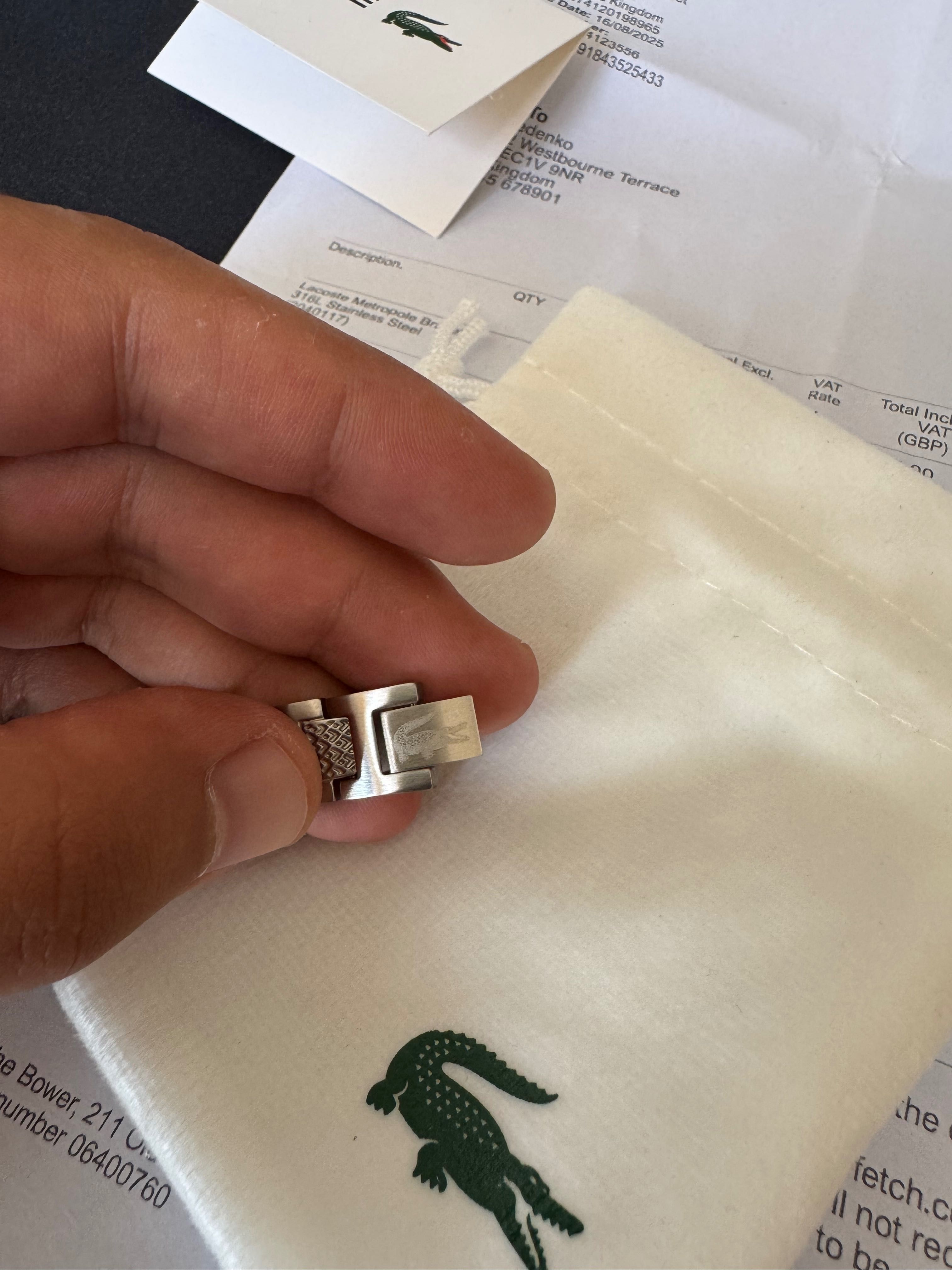 Гривна Lacoste Monogram