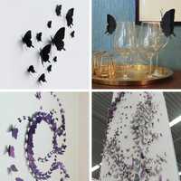 Новые 3D бабочки для декора