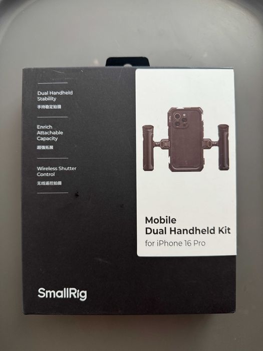 SmallRig 5007 Kit Portabil Dual Grip pentru iPhone 16 Pro