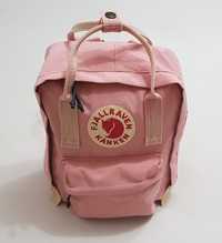 Rucsac Fjallraven Kanken roz, ghiozdan original SUEDIA