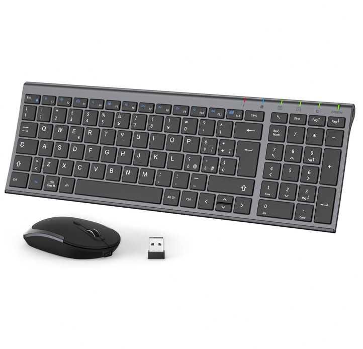 Безжична клавиатура и мишка iClever IC-GK03, 2.4GHz