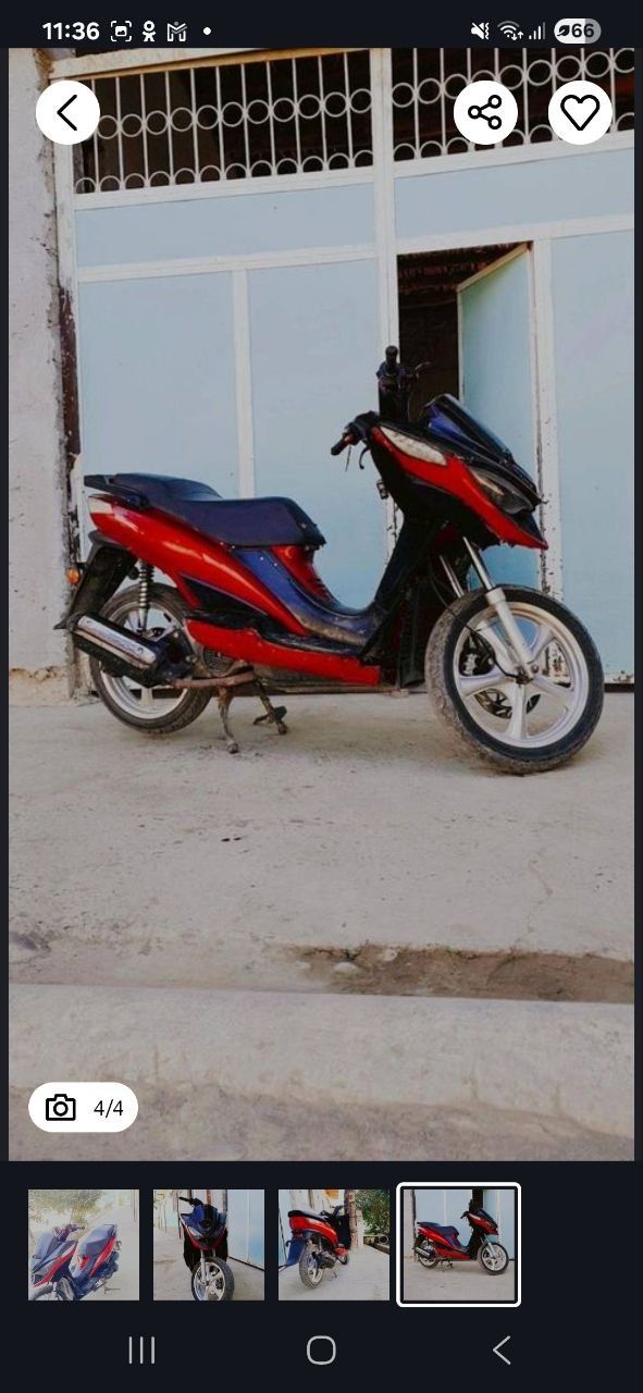 Skuter yubiyen kattasi 150kub