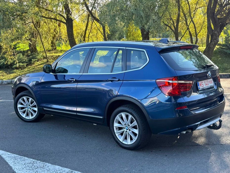 BMW X3 ~2012 ~2.0 d-184 cp~ X-drive ~4x4 AUTOMAT~Piele Crem~Navi~Rata